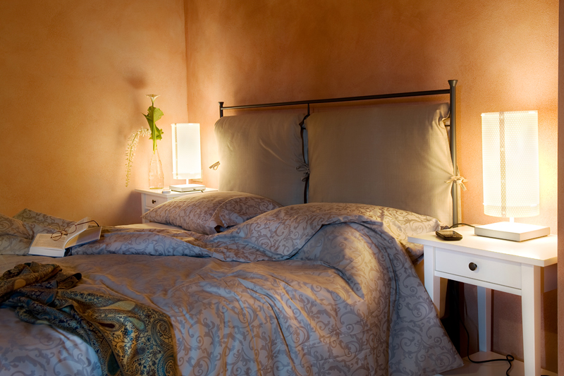Rooms and interiors at Agriturismo San Giusto