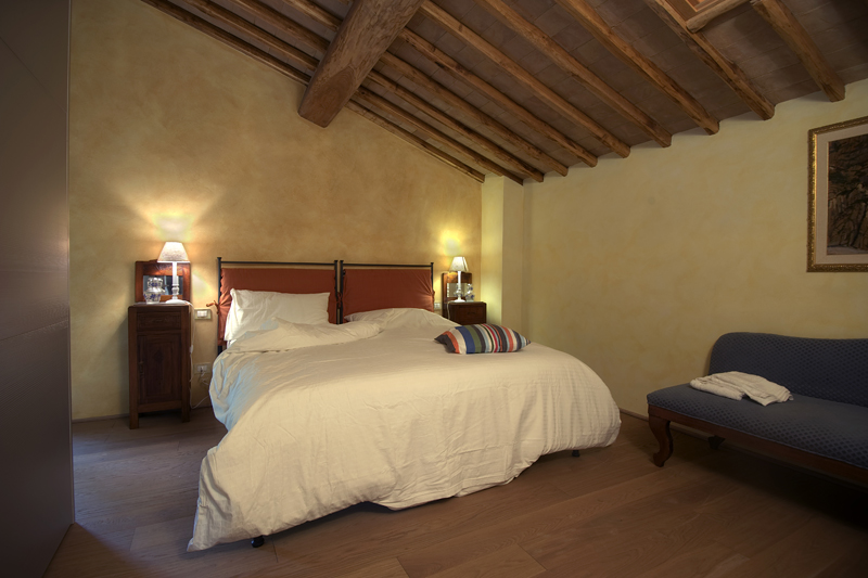 Bedrooms and bathrooms