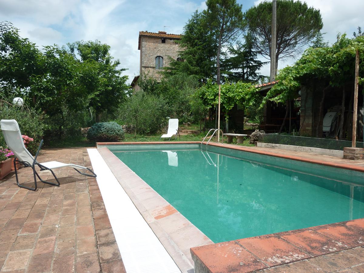 Outdoor spaces and pool