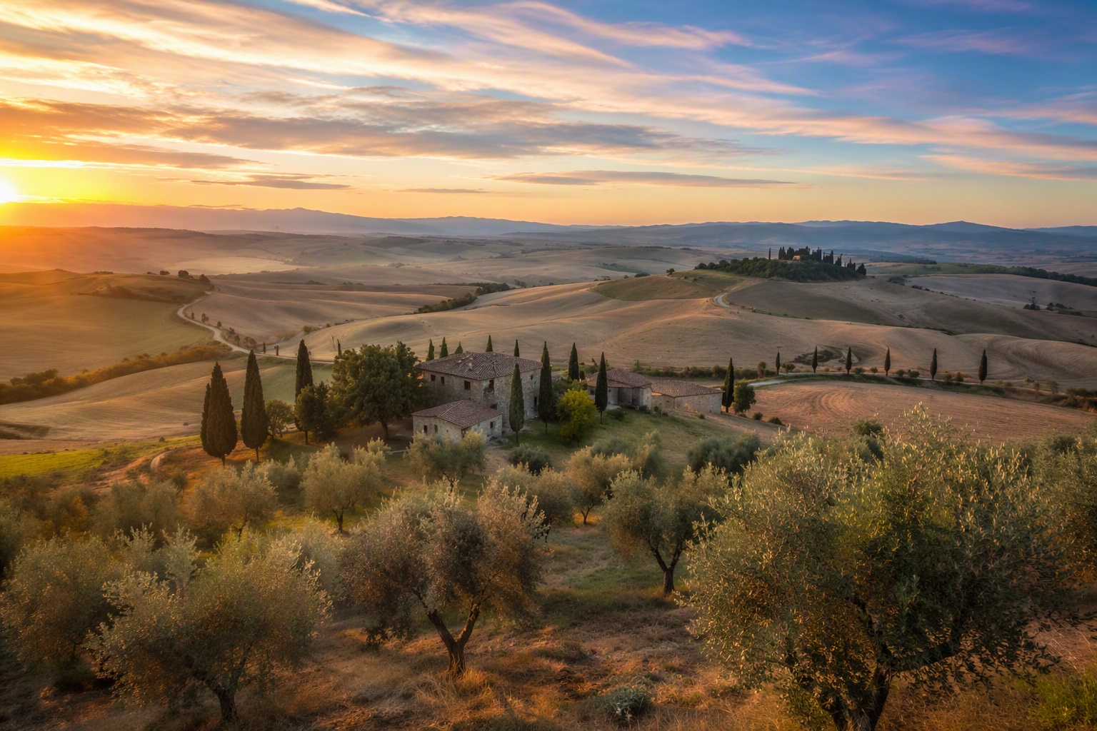 Campagna intorno a San Giusto
